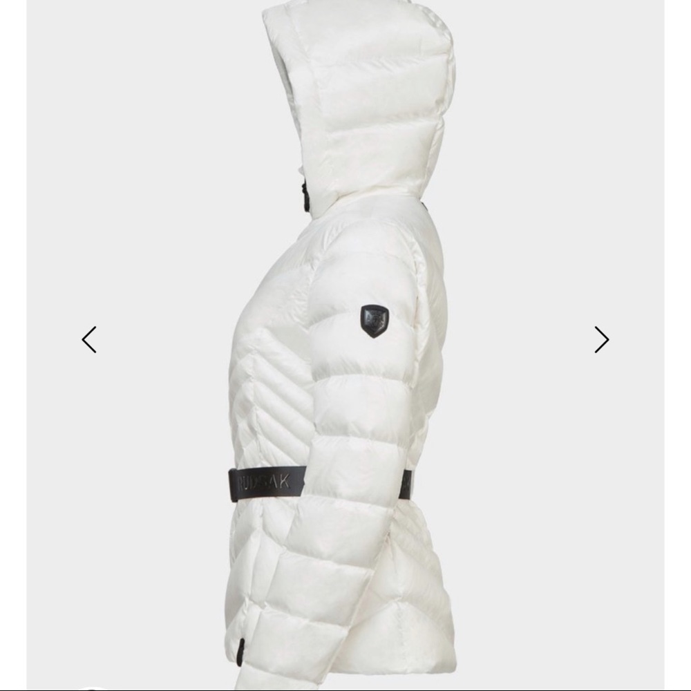 RUDSAK white jacket with belt - Picture 3 of 11